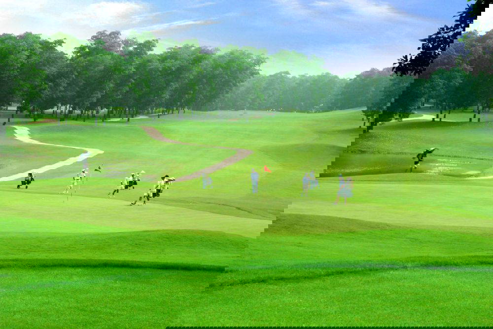 Green, BRG King's Island Golf Resort (Kings Course), Hanoi, Vietnam