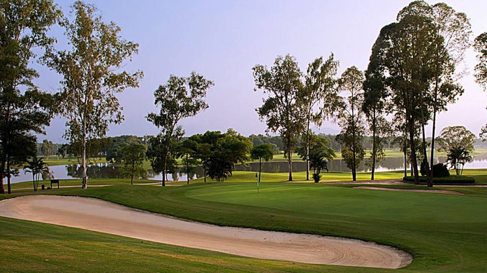 Green, Bunker, BRG King's Island Golf Resort (Lakeside Course), Hanoi, Vietnam