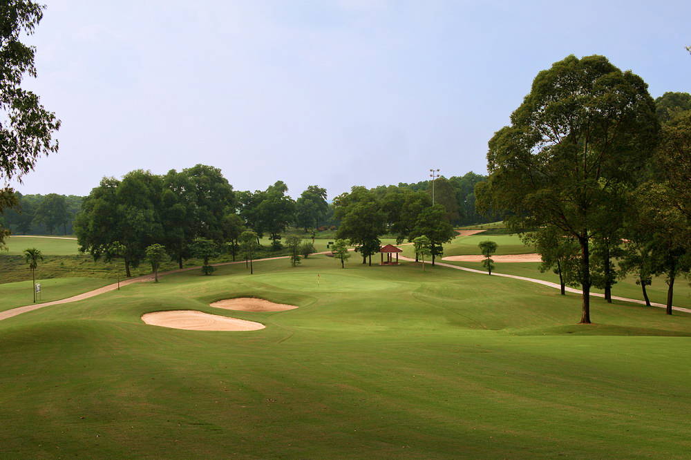 Approach, BRG King's Island Golf Resort (Lakeside Course), Hanoi, Vietnam