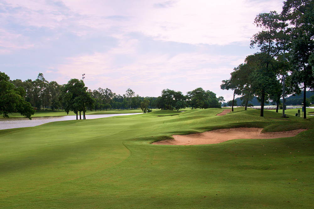 Fairway, Bunker, BRG King's Island Golf Resort (Mountain View Course), Hanoi, Vietnam