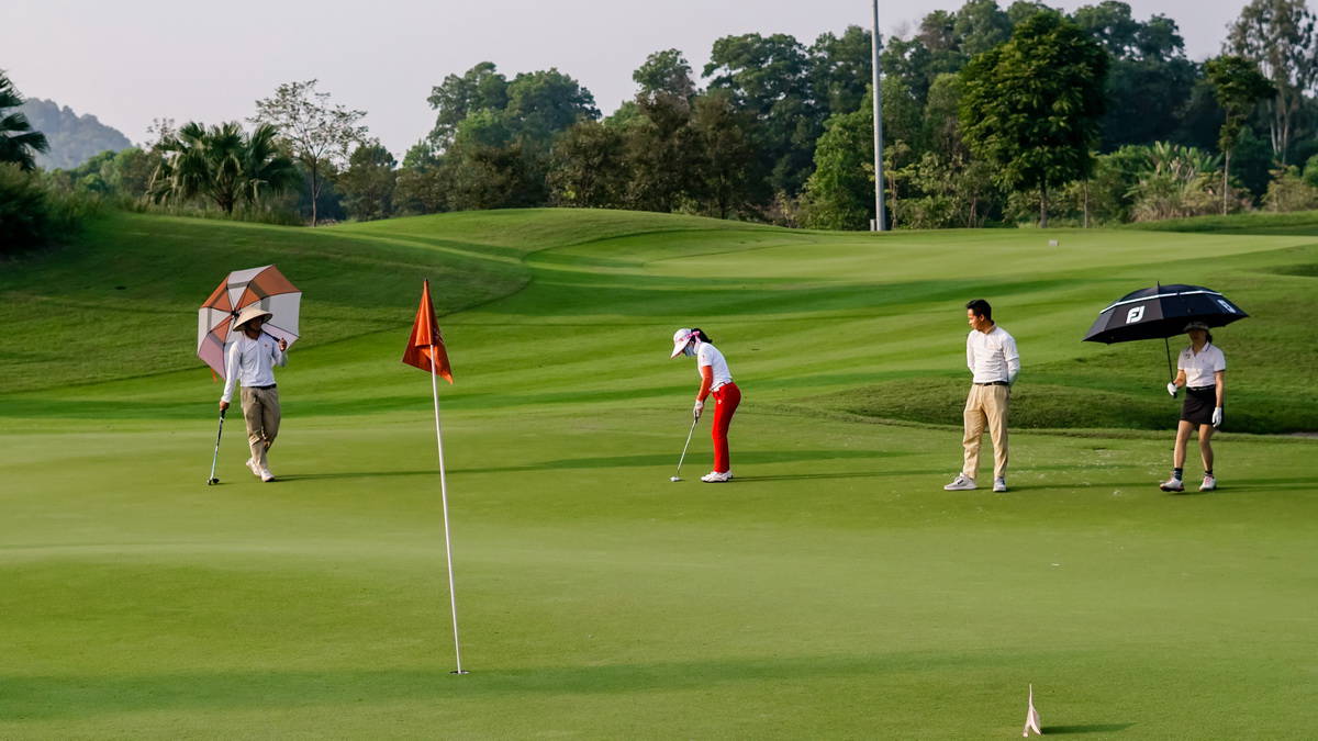 Green, BRG Legend Hill Golf Resort, Hanoi, Vietnam
