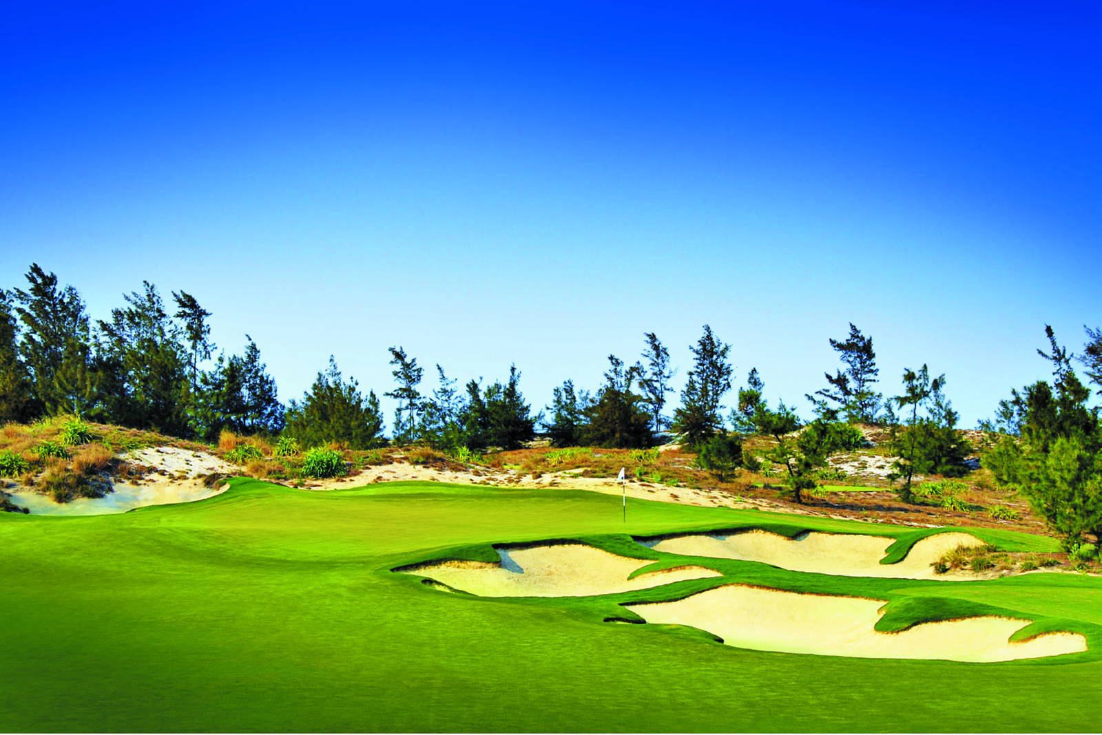 Green, Bunker, BRG Da Nang Golf Club (Norman Course), Da Nang, Vietnam