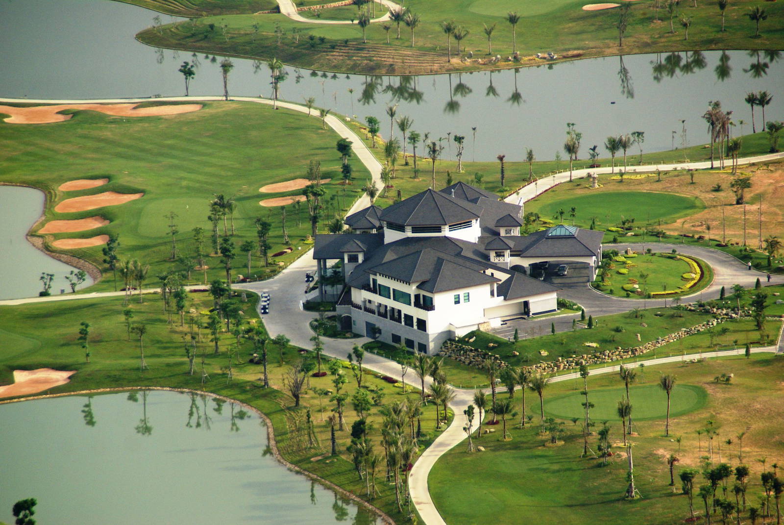 Aerial View, Clubhouse, Cambodia Golf & Country Club, Phnom Penh, Cambodia