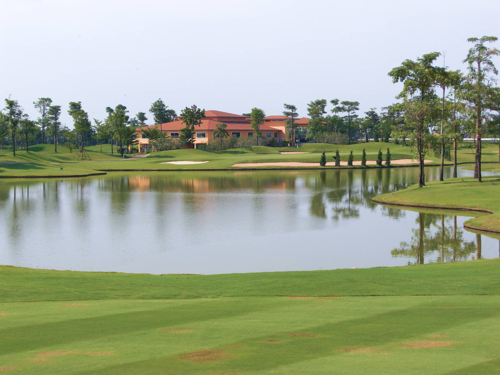 Water Hazard, Fairway, Cascata Golf Club, Bangkok, Thailand