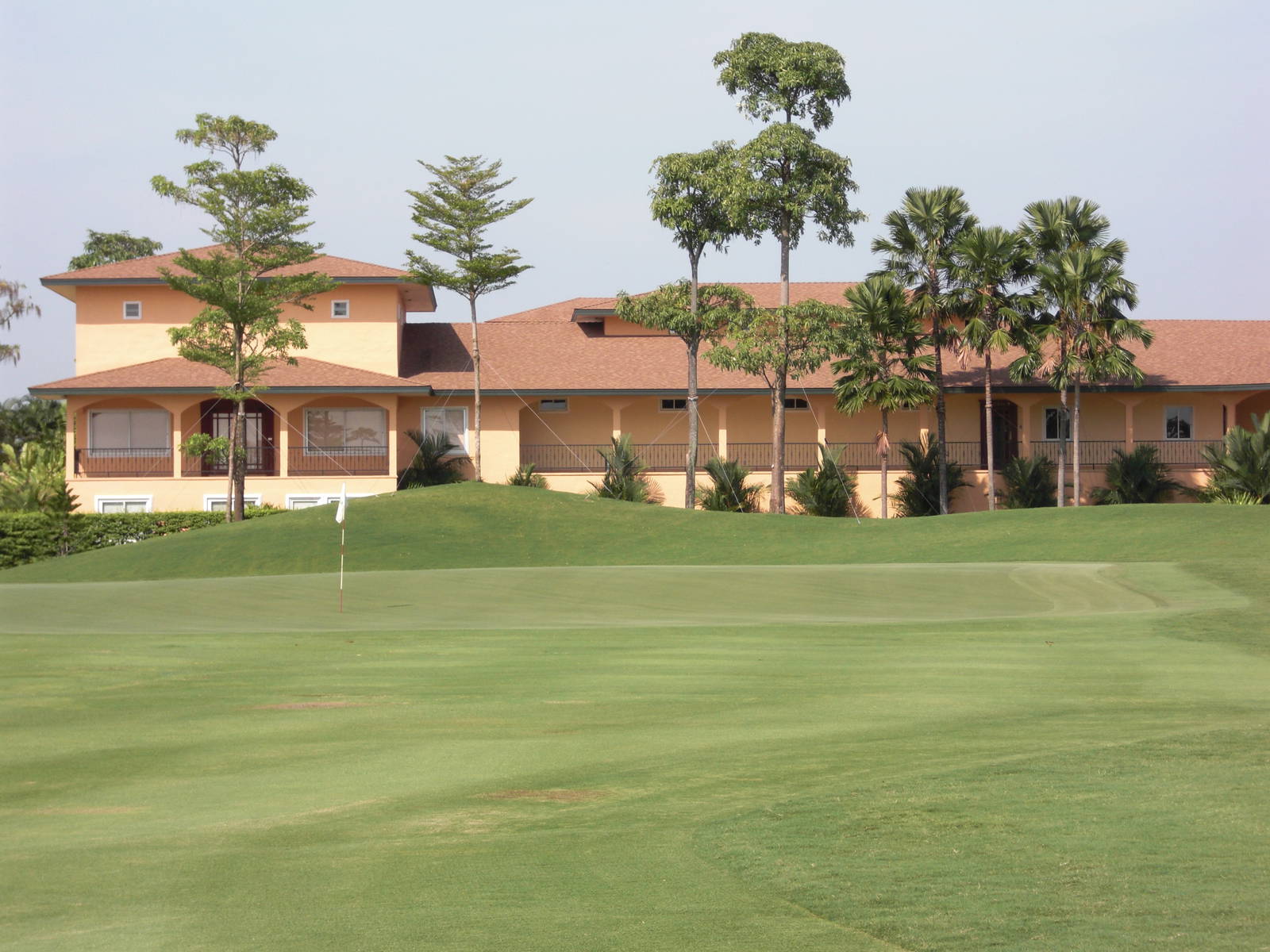 Approach, Green, Clubhouse, Cascata Golf Club, Bangkok, Thailand