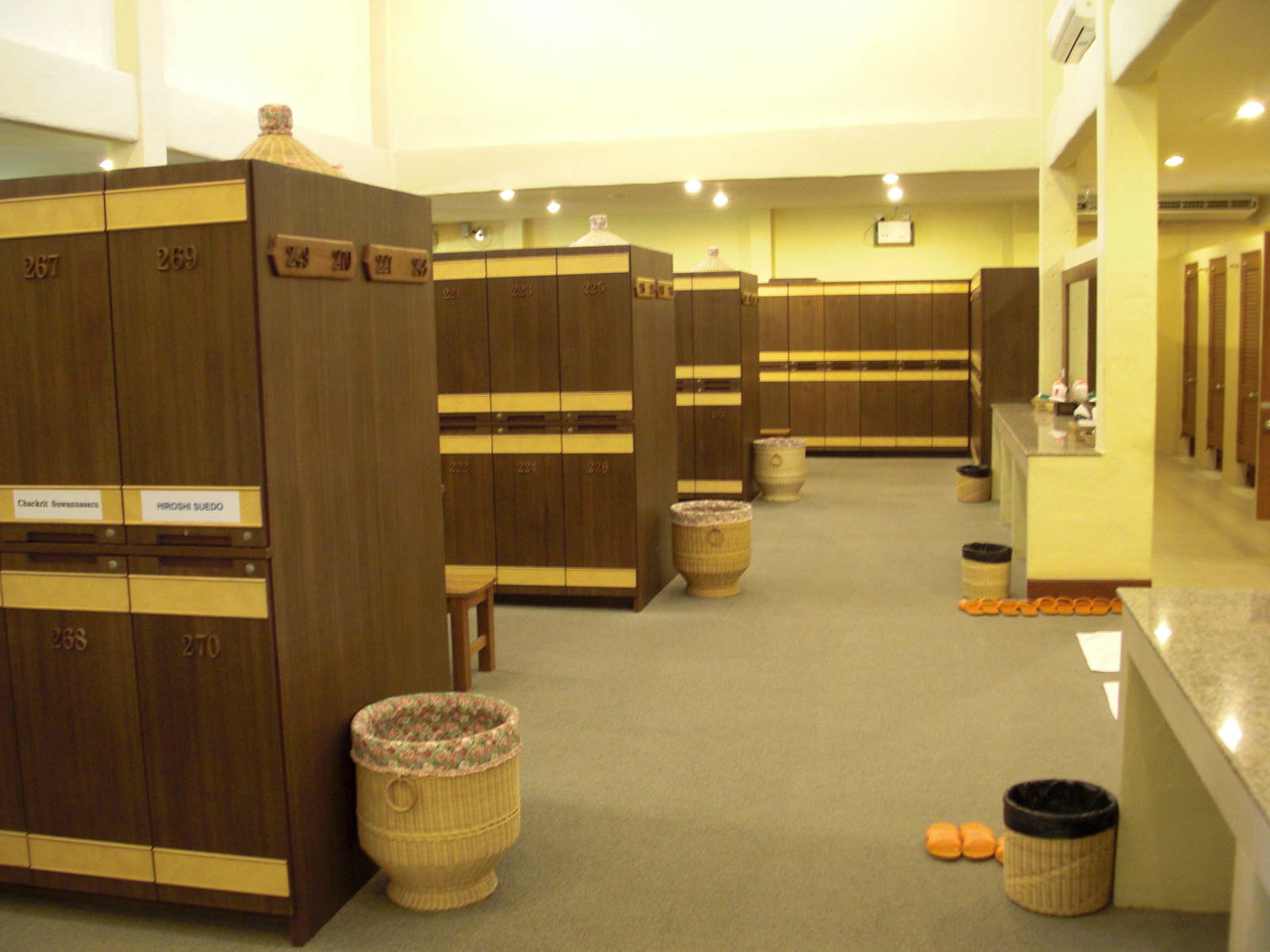 Locker Room, Cascata Golf Club, Bangkok, Thailand