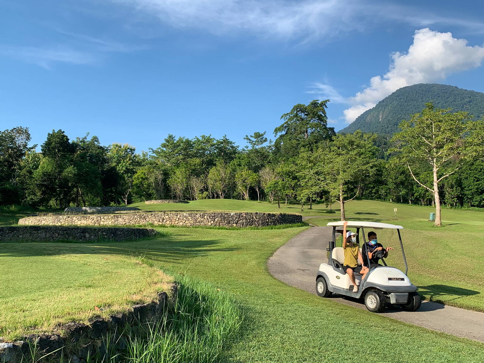 Cart, Chatrium Golf Resort Soi Dao Chanthaburi, Pattaya, Thailand