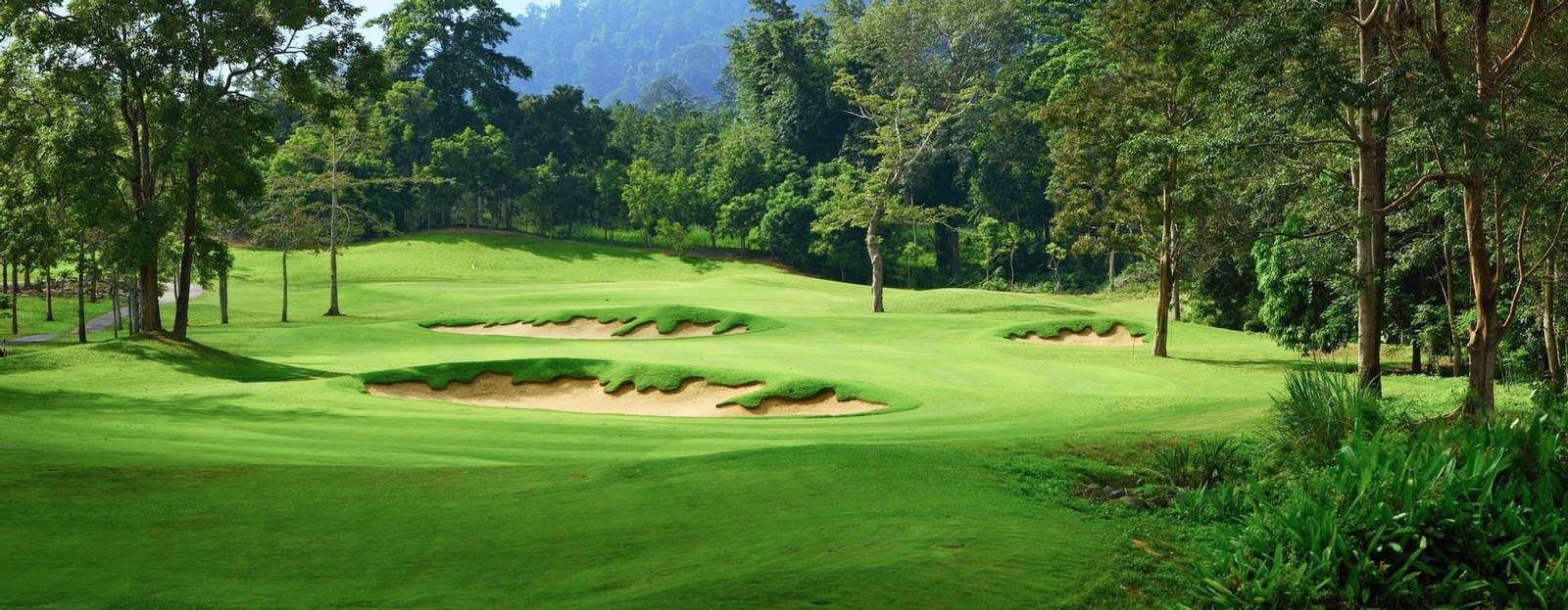 Fairway, Bunker, Chatrium Golf Resort Soi Dao Chanthaburi, Pattaya, Thailand