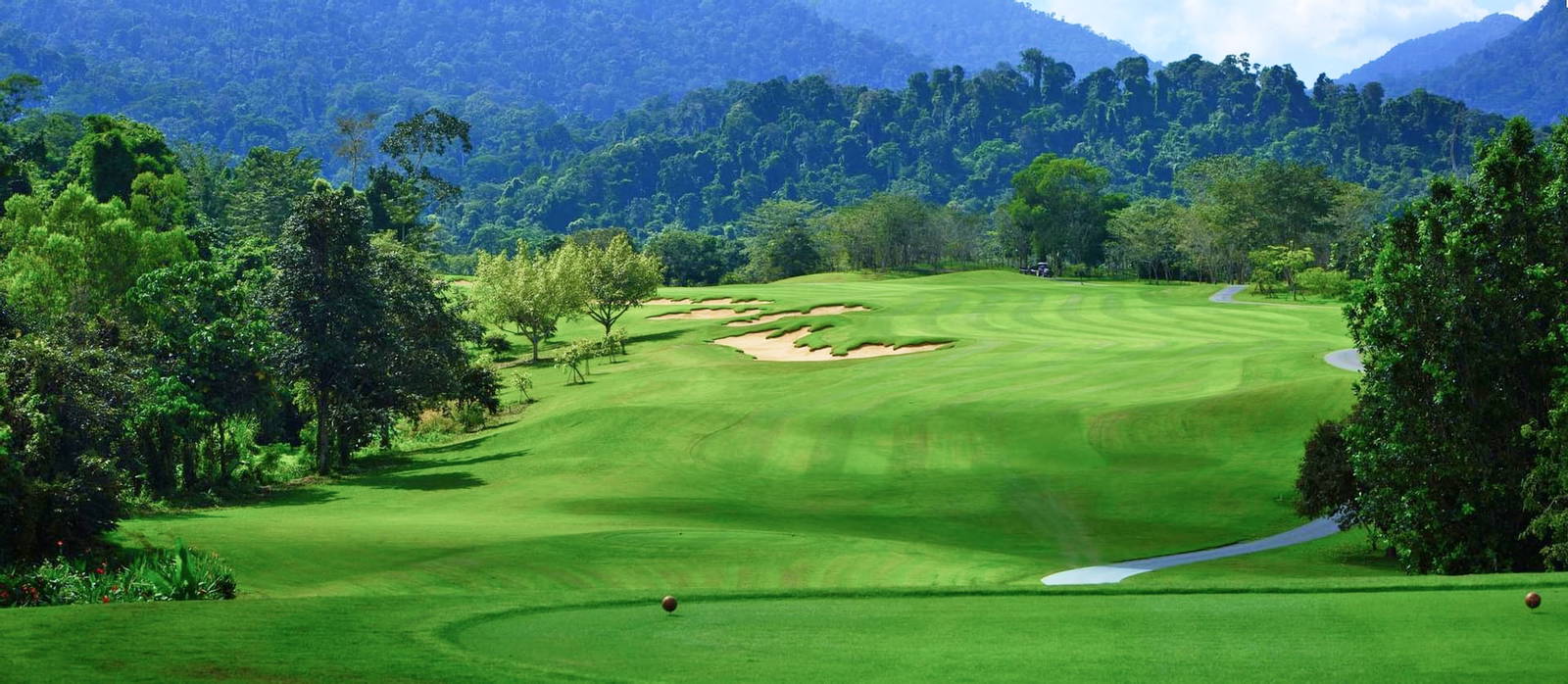Tee Box, Fairway, Chatrium Golf Resort Soi Dao Chanthaburi, Pattaya, Thailand