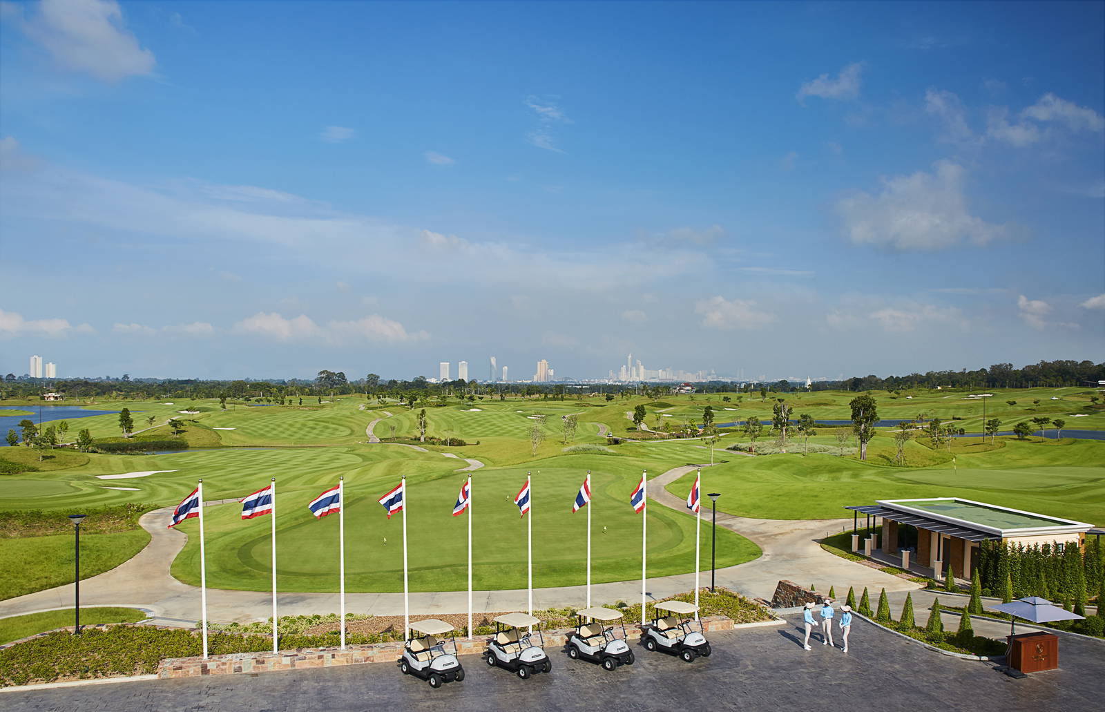 Clubhouse View, Chee Chan Golf Resort, Pattaya, Thailand