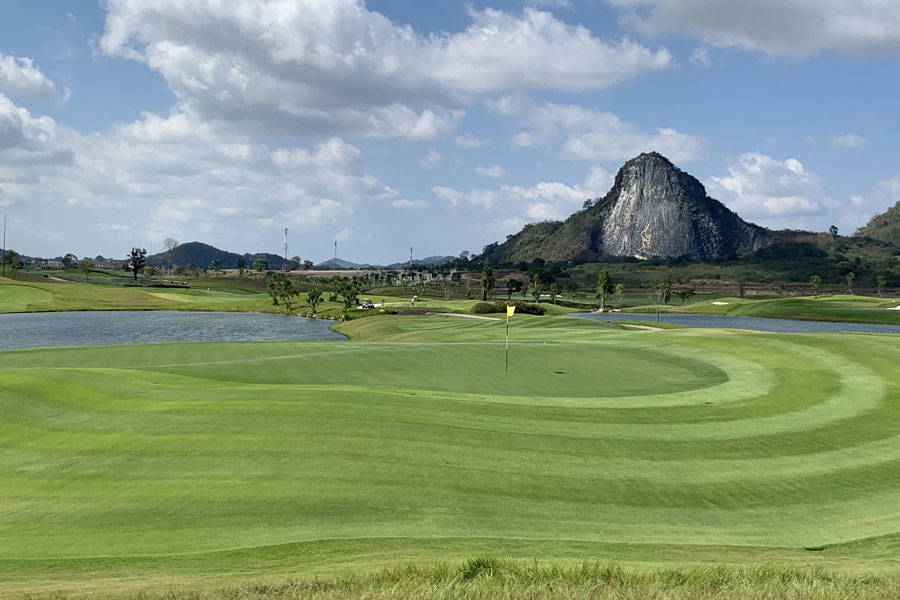 Green, Chee Chan Golf Resort, Pattaya, Thailand