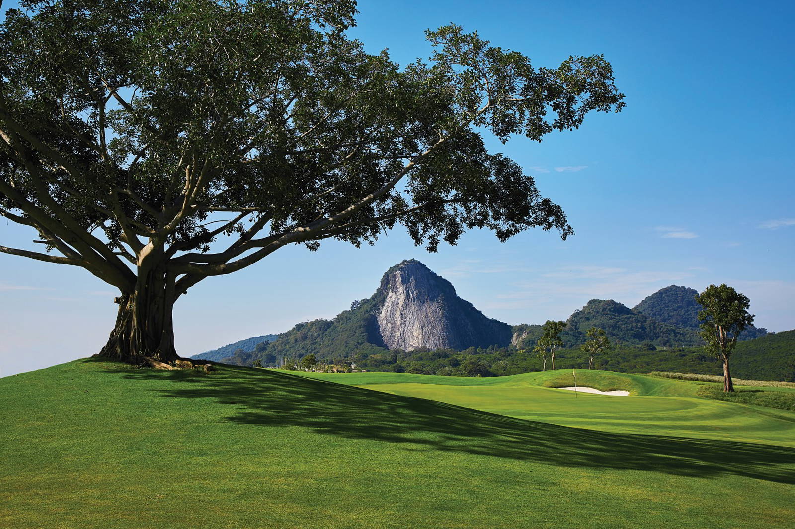 Green, Chee Chan Golf Resort, Pattaya, Thailand