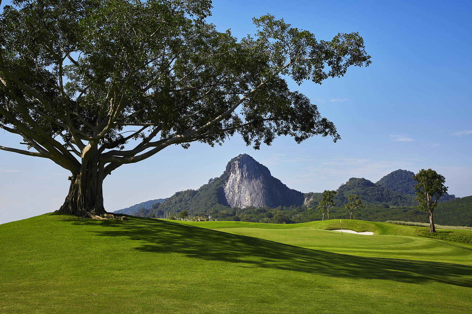 Green, Chee Chan Golf Resort, Pattaya, Thailand
