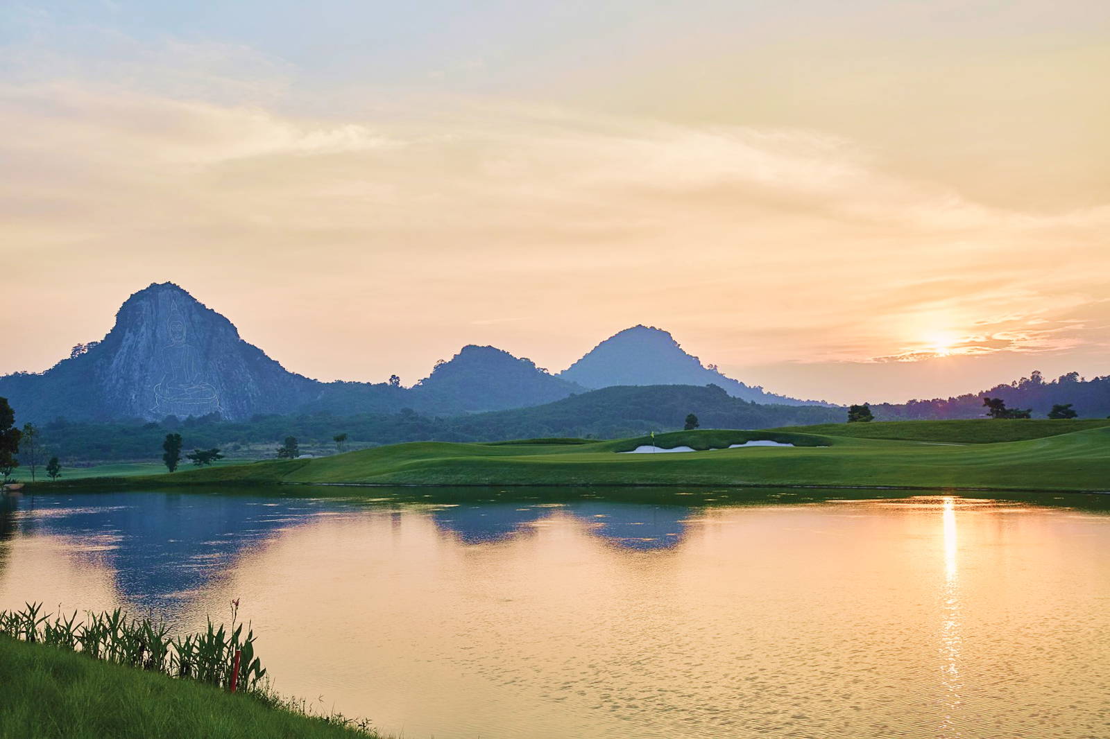 Water Hazard, Chee Chan Golf Resort, Pattaya, Thailand