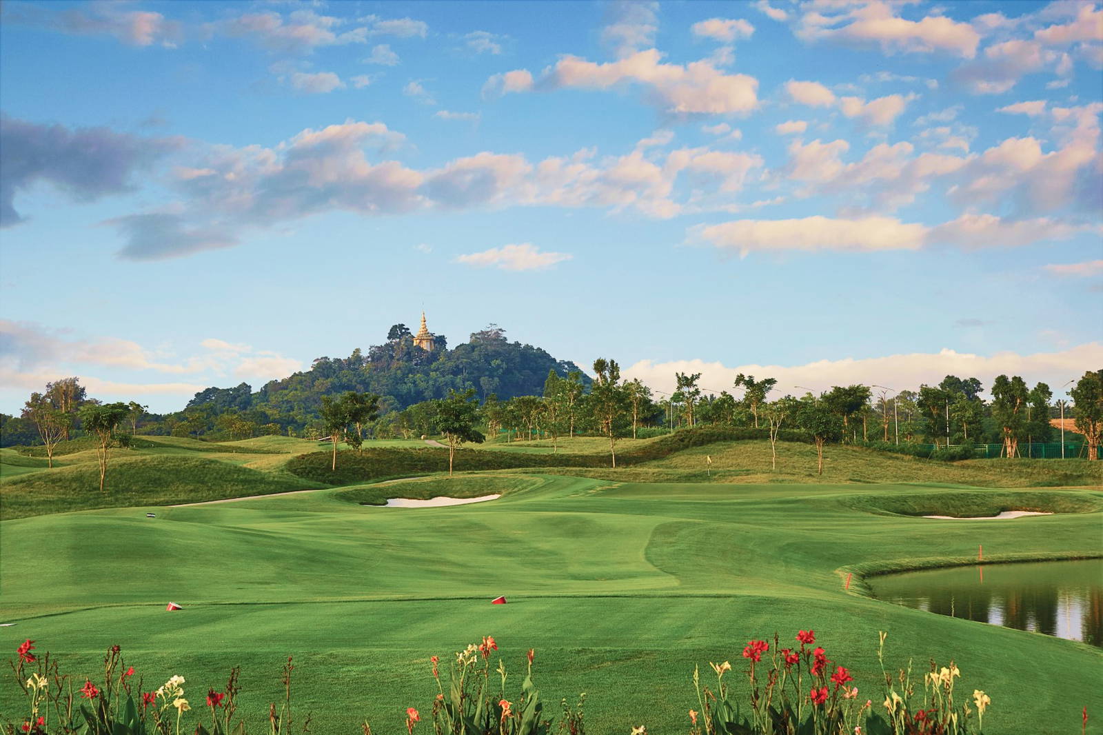 Tee Box, Chee Chan Golf Resort, Pattaya, Thailand