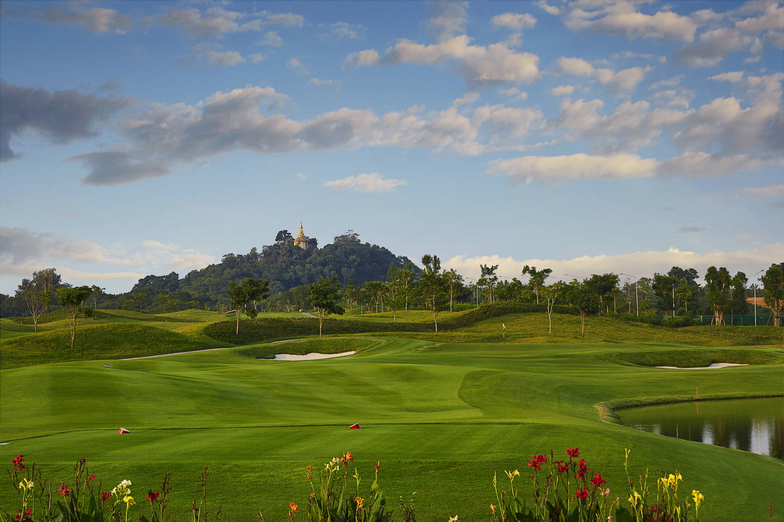 Tee Box, Chee Chan Golf Resort, Pattaya, Thailand