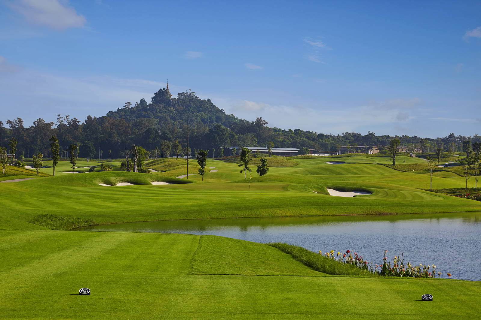 Tee Box, Chee Chan Golf Resort, Pattaya, Thailand
