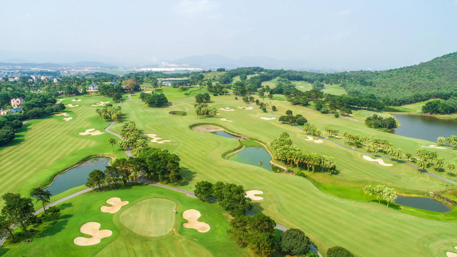 Aerial View, Chi Linh Star Golf Club, Hanoi, Vietnam