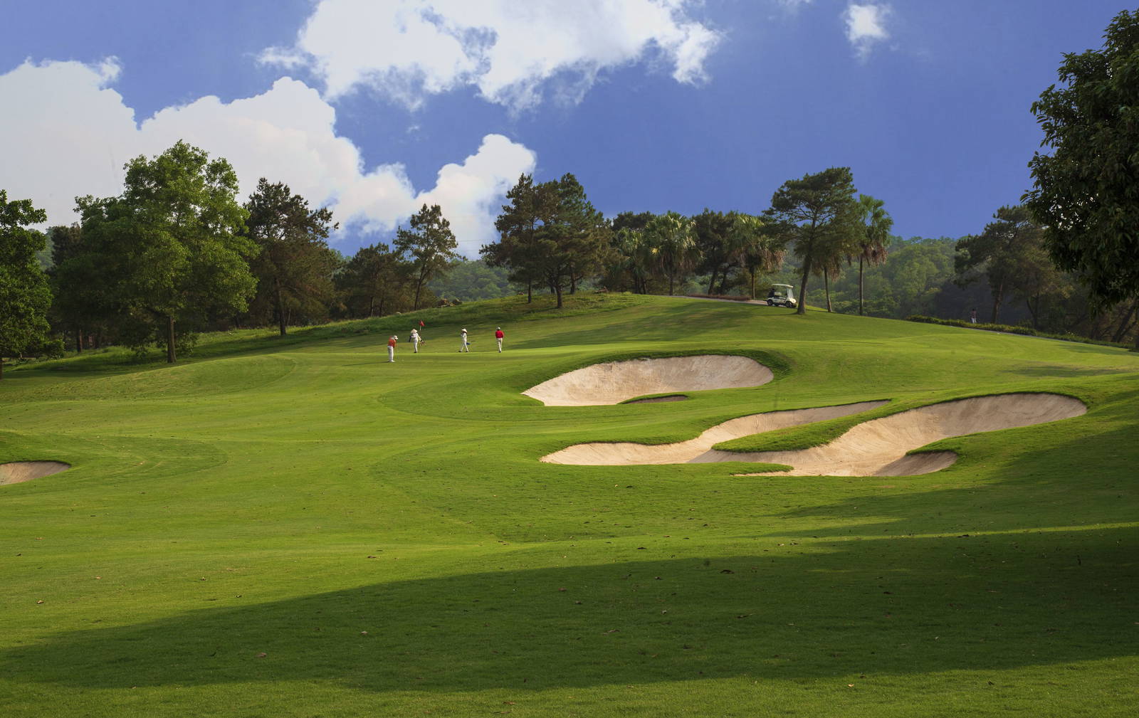 Approach, Chi Linh Star Golf Club, Hanoi, Vietnam