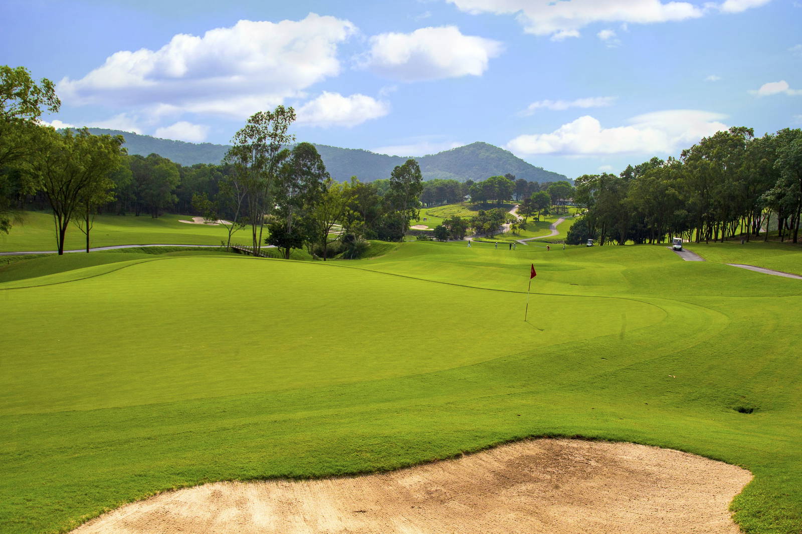 Green, Chi Linh Star Golf Club, Hanoi, Vietnam