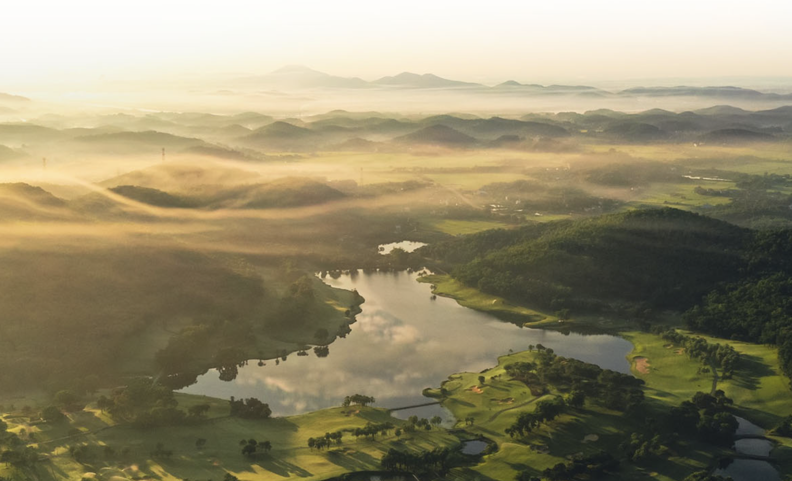 Aerial View, Chi Linh Star Golf Club, Hanoi, Vietnam