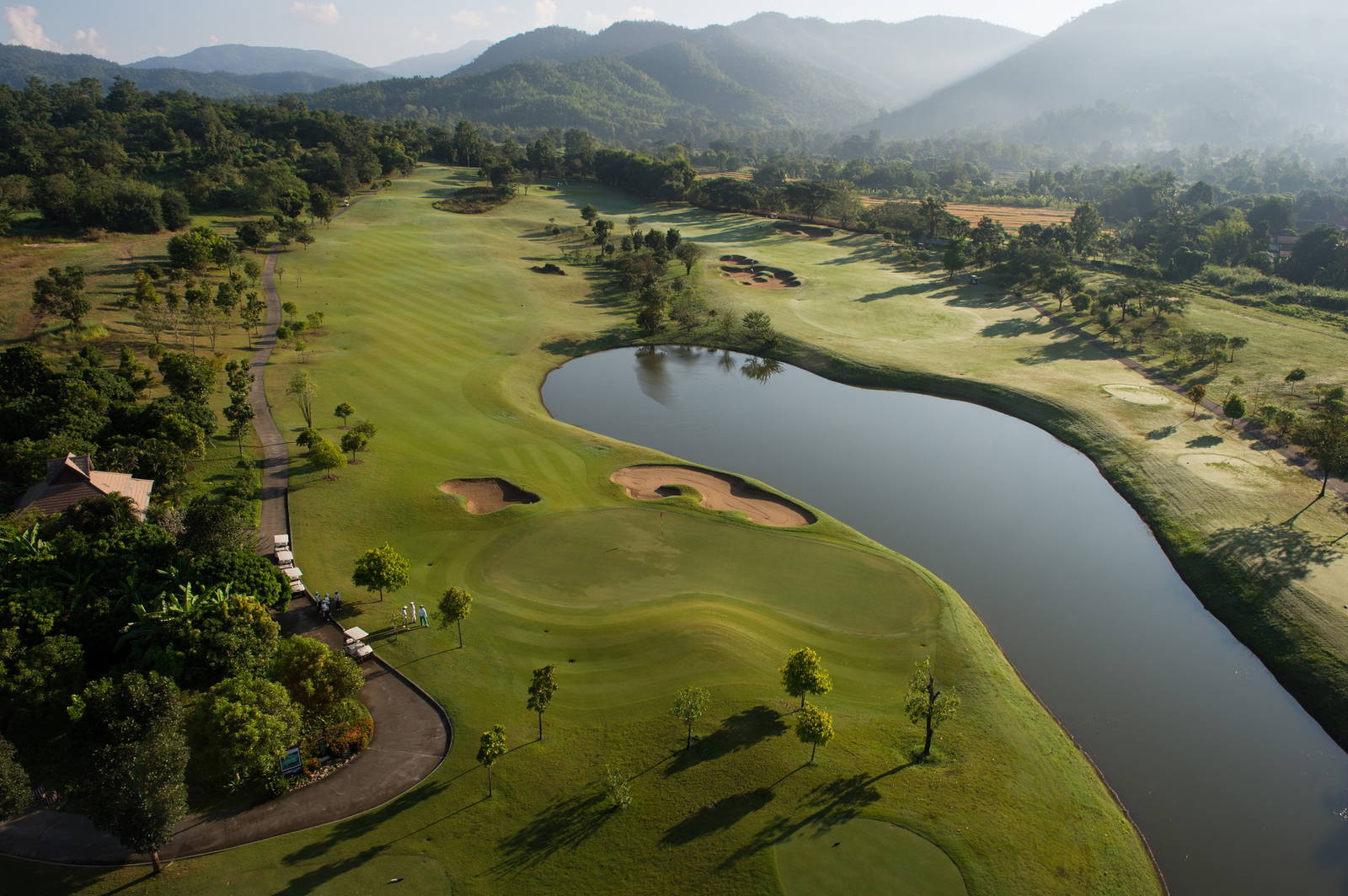 Aerial View, Chiangmai Highlands Golf Resort, Chiang Mai, Thailand