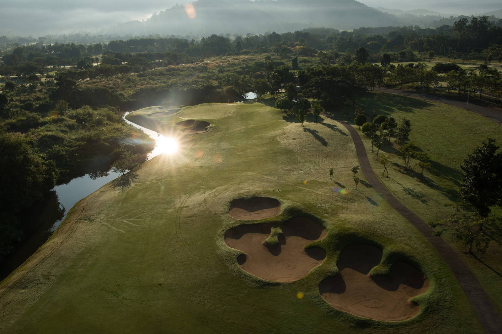 Aerial View, Chiangmai Highlands Golf Resort, Chiang Mai, Thailand