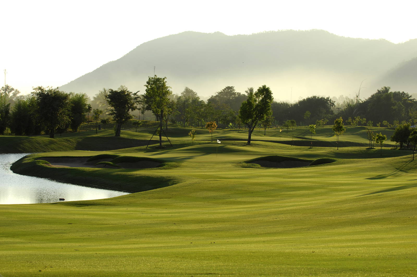 Approach, Green, Chiangmai Highlands Golf Resort, Chiang Mai, Thailand
