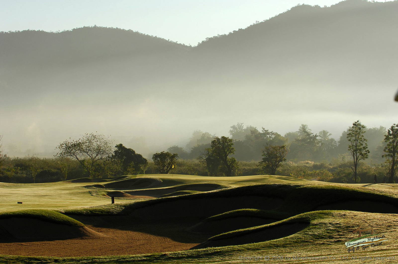 Approach, Chiangmai Highlands Golf Resort, Chiang Mai, Thailand