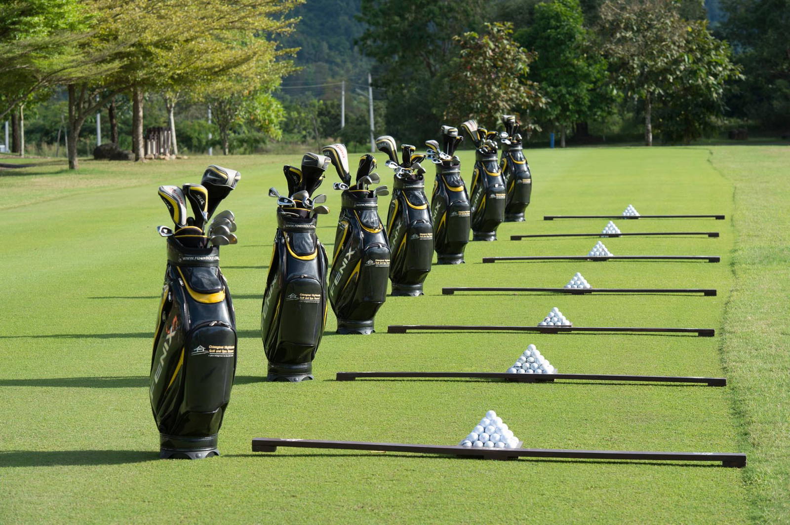 Driving Range, Chiangmai Highlands Golf Resort, Chiang Mai, Thailand