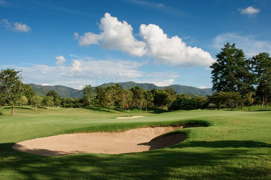 Greenside Bunker, Chiangmai Highlands Golf Resort, Chiang Mai, Thailand