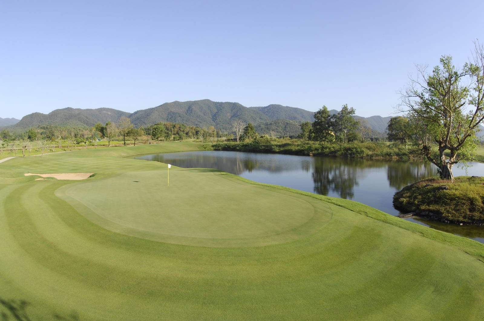 Green, Chiangmai Highlands Golf Resort, Chiang Mai, Thailand