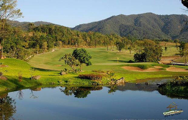 Green, Chiangmai Highlands Golf Resort, Chiang Mai, Thailand