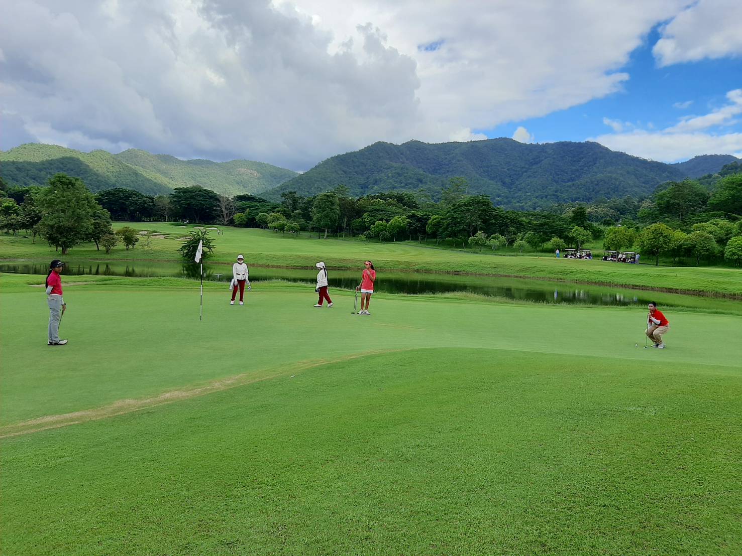 Green, Chiangmai Highlands Golf Resort, Chiang Mai, Thailand
