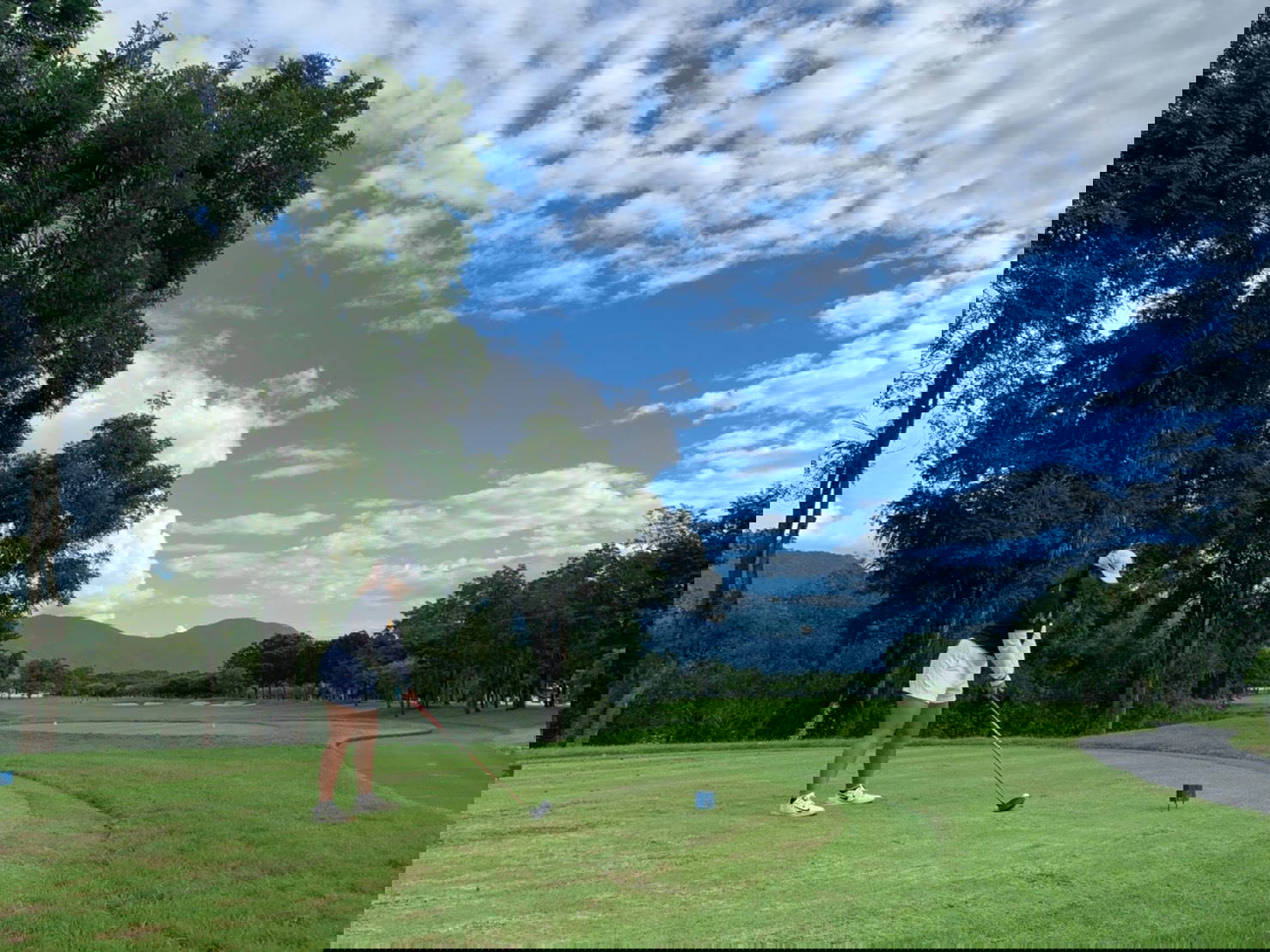 Tee Box, Chiangmai Highlands Golf Resort, Chiang Mai, Thailand