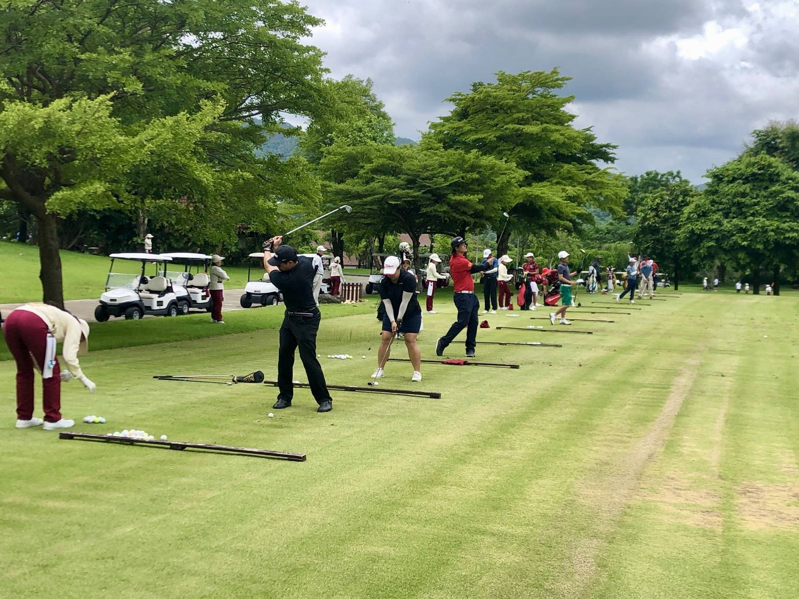 Driving Range, Chiangmai Highlands Golf Resort, Chiang Mai, Thailand