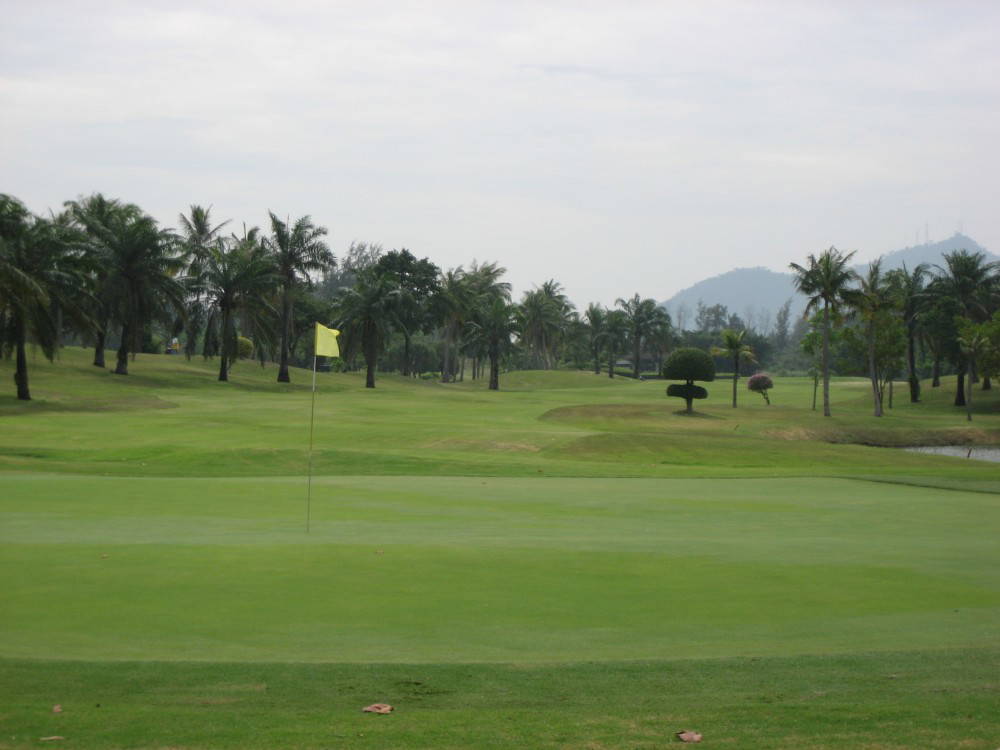 Green, Crystal Bay Golf Club, Pattaya, Thailand