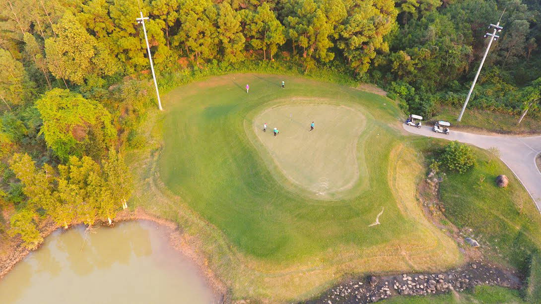 Aerial View, Green, Dai Lai Star Golf Club, Hanoi, Vietnam