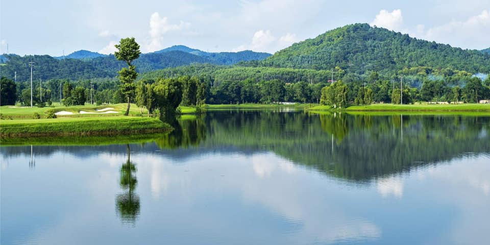 Water Hazard, Dai Lai Star Golf Club, Hanoi, Vietnam