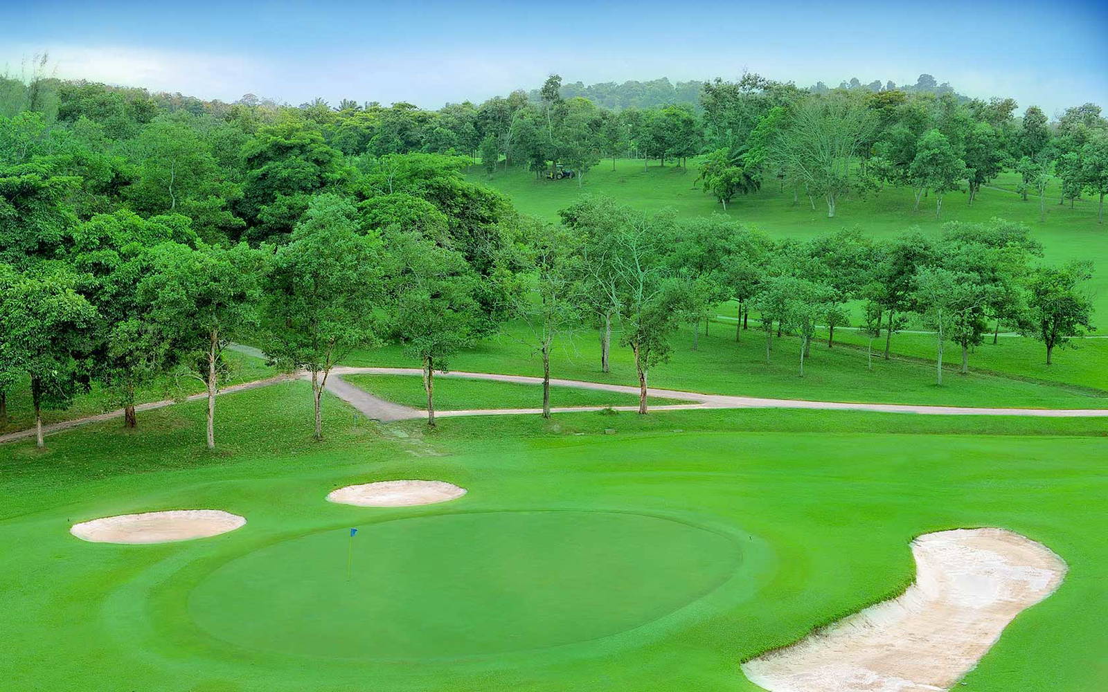 Green, Bunker, Danau Golf Club, Kuala Lumpur, Malaysia