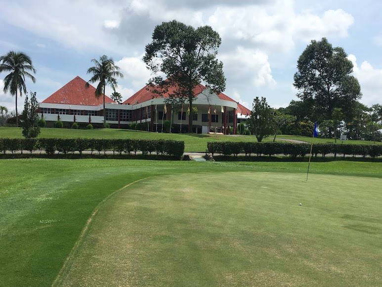 Green, Clubhouse, Danau Golf Club, Kuala Lumpur, Malaysia
