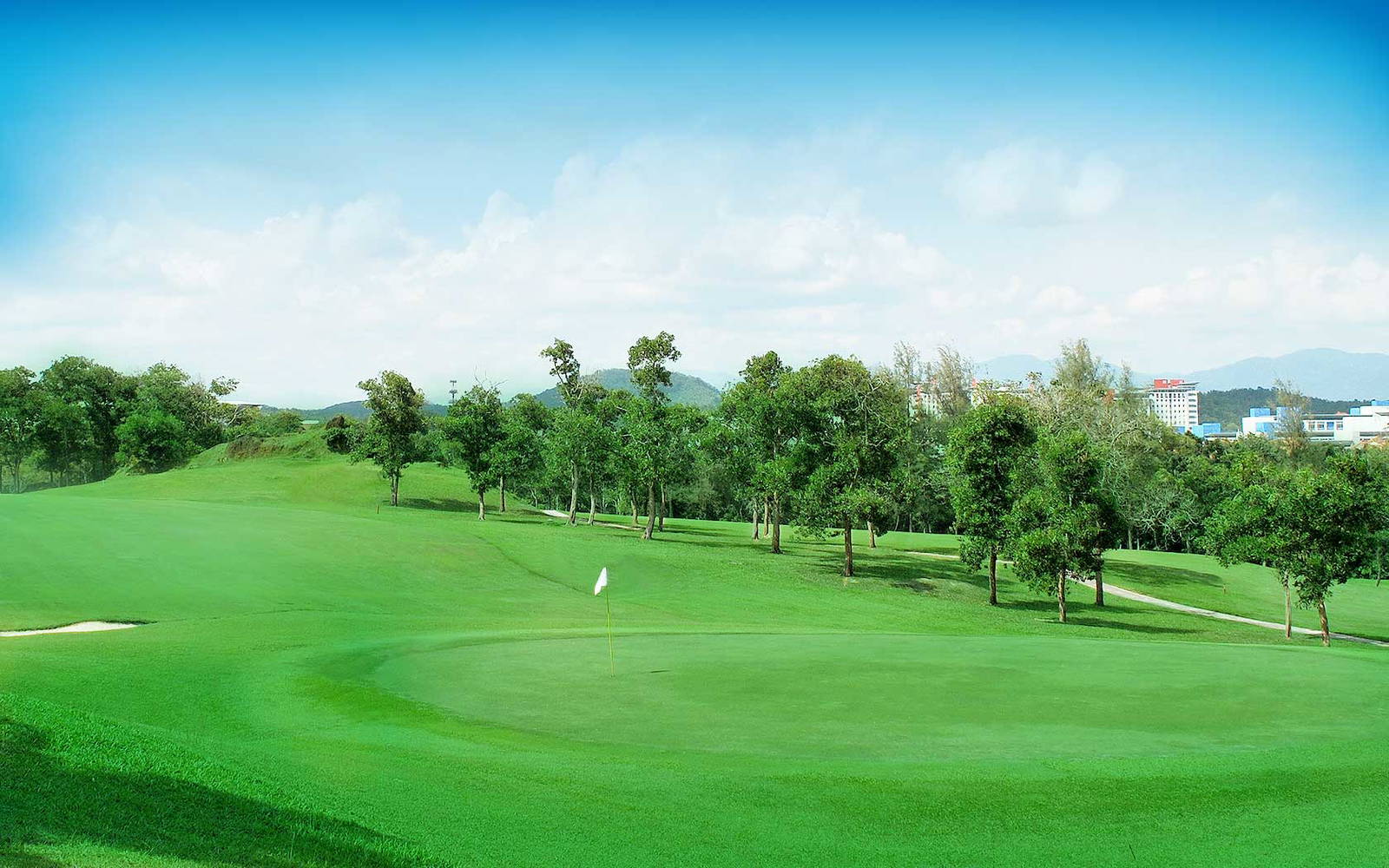 Green, Danau Golf Club, Kuala Lumpur, Malaysia