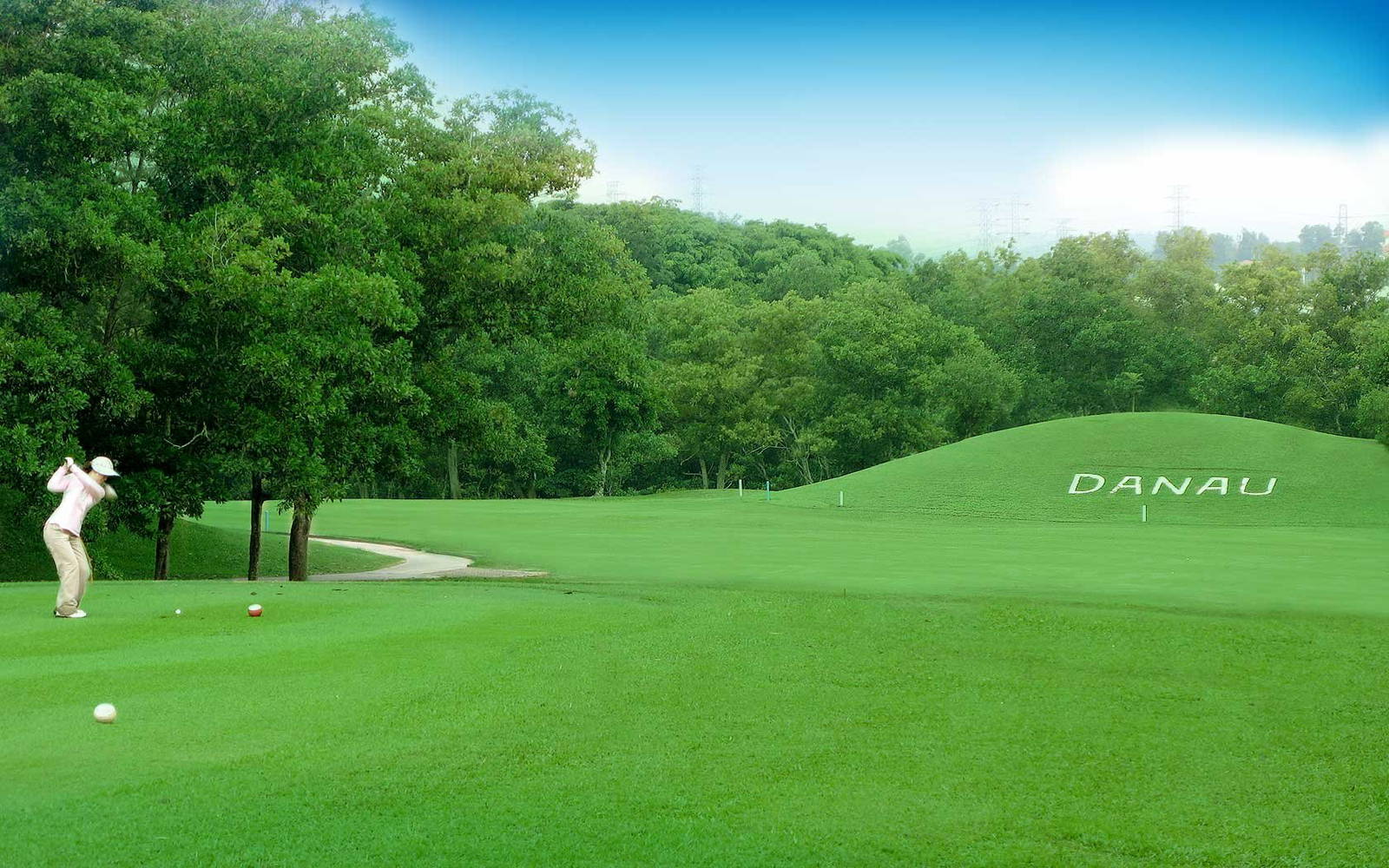 Tee Box, Danau Golf Club, Kuala Lumpur, Malaysia