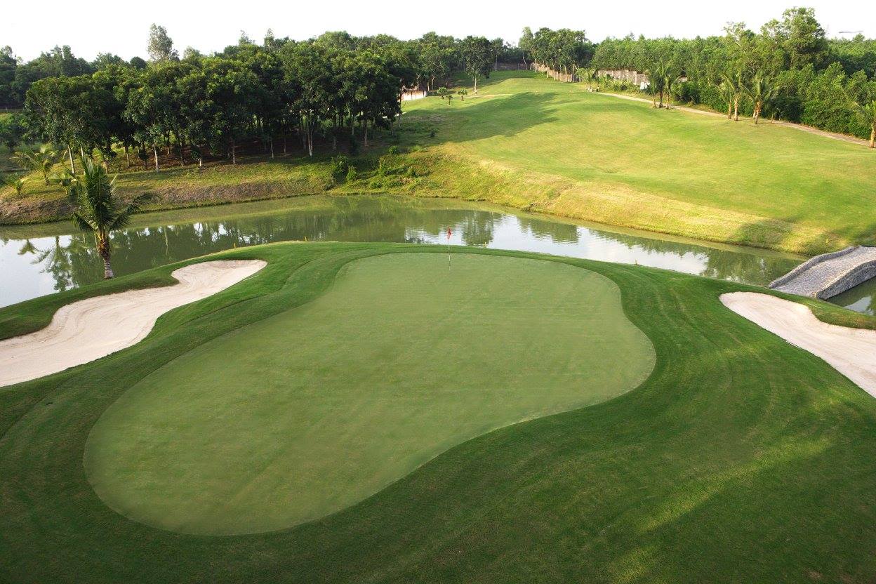 Green, Aerial View, Dong Nai Golf Resort, Ho Chi Minh, Vietnam