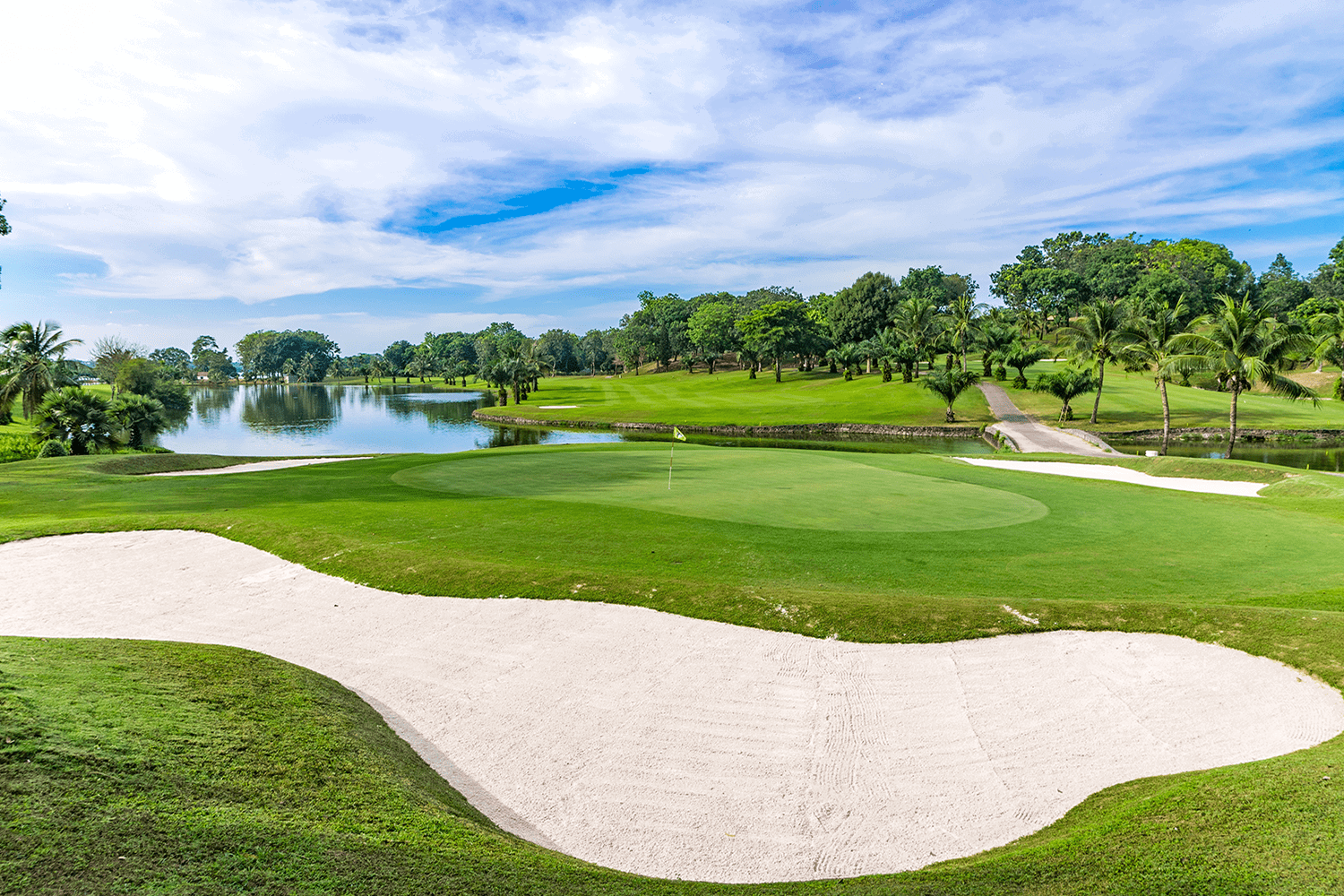 Green, Bunker, Dong Nai Golf Resort, Ho Chi Minh, Vietnam