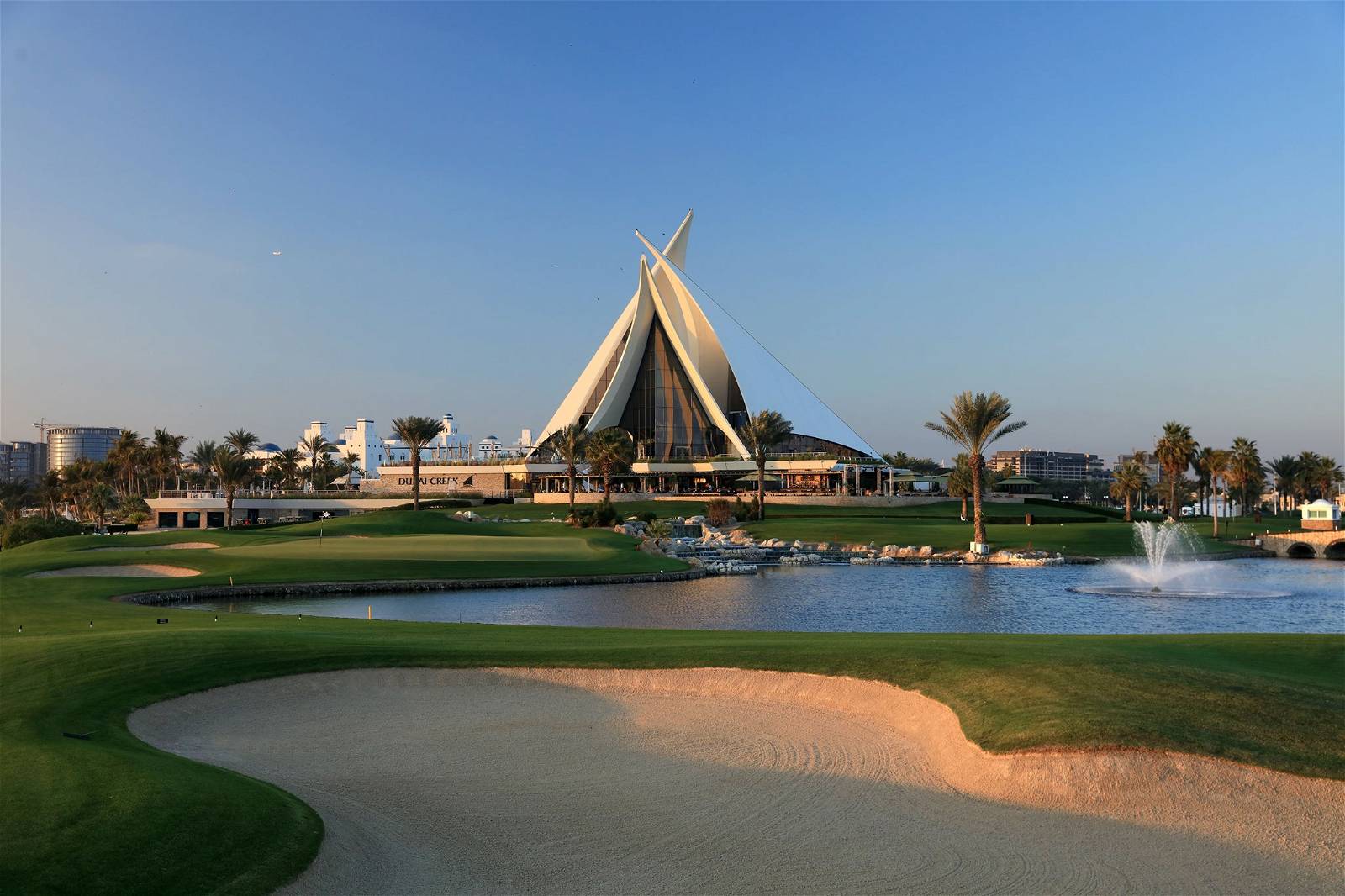 Clubhouse, Bunker, Dubai Creek Golf & Yacht Club, Dubai, United Arab Emirates