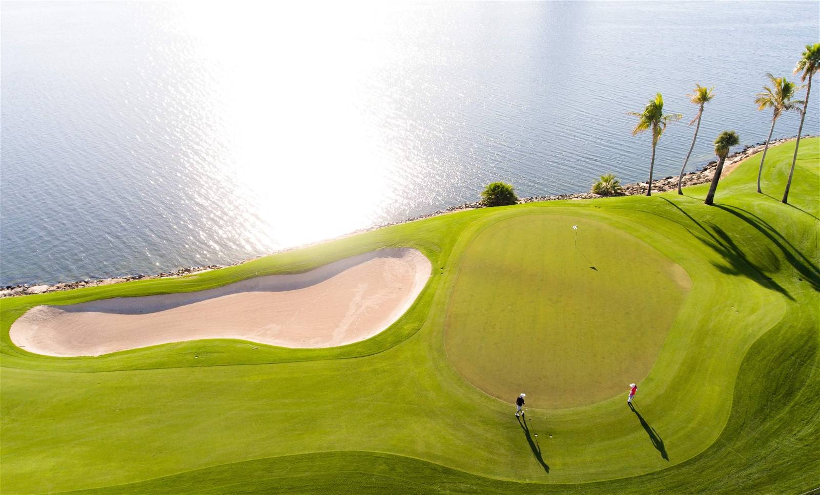 Aerial View, Green, Dubai Creek Golf & Yacht Club, Dubai, United Arab Emirates