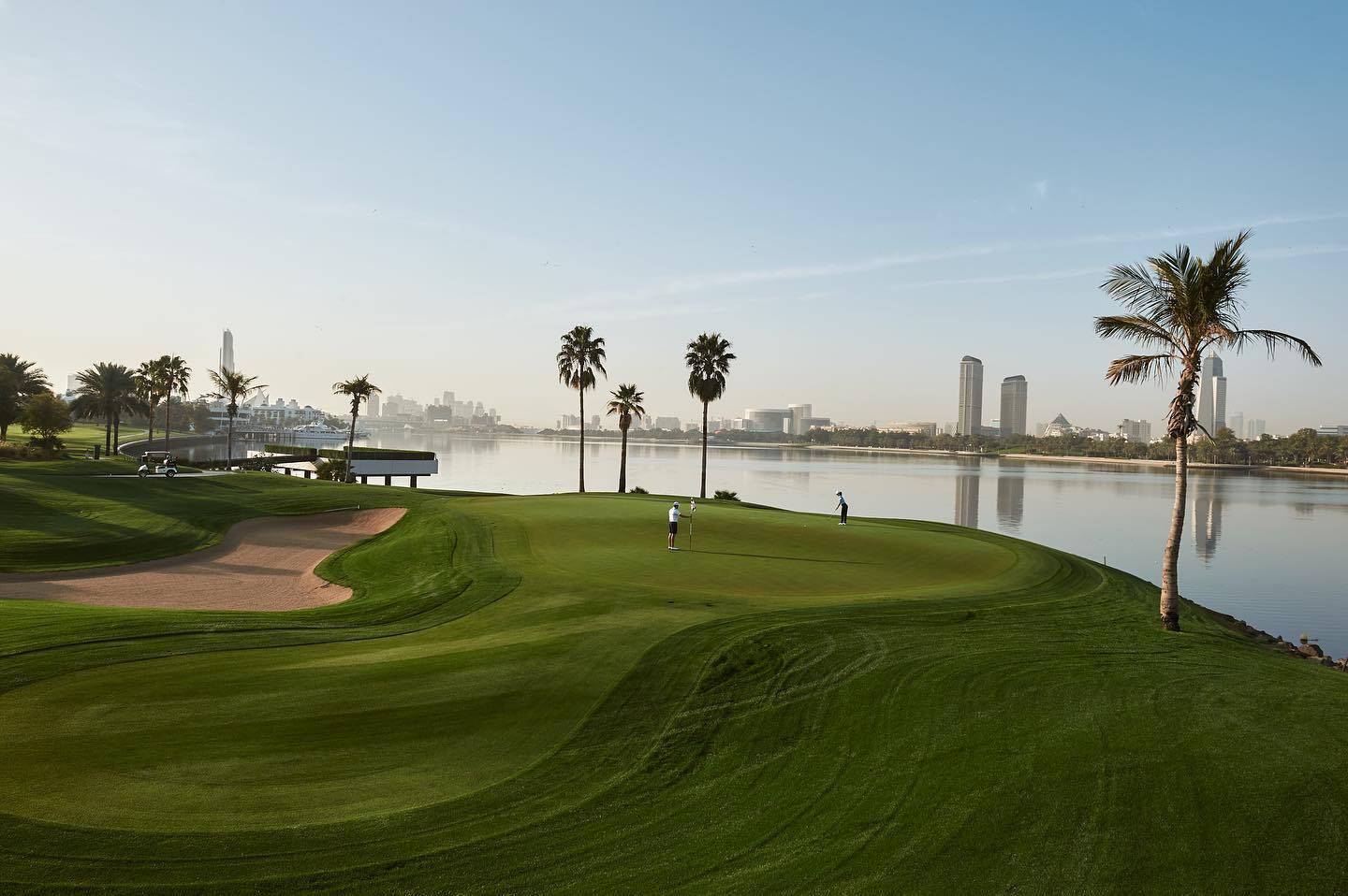 Green, Bunker, Dubai Creek Golf & Yacht Club, Dubai, United Arab Emirates