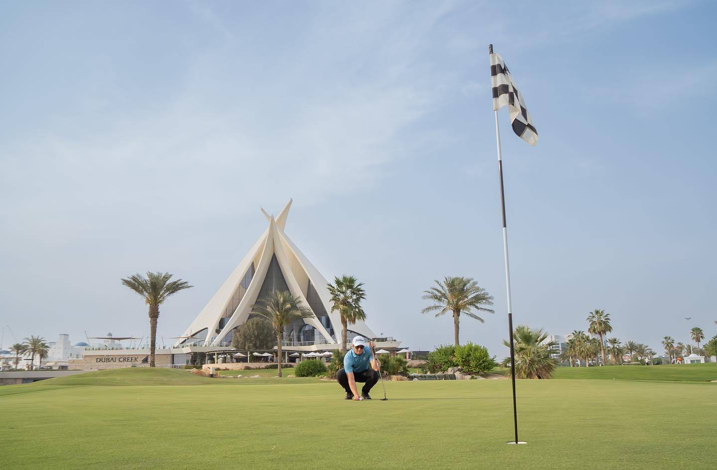 Green, Dubai Creek Golf & Yacht Club, Dubai, United Arab Emirates
