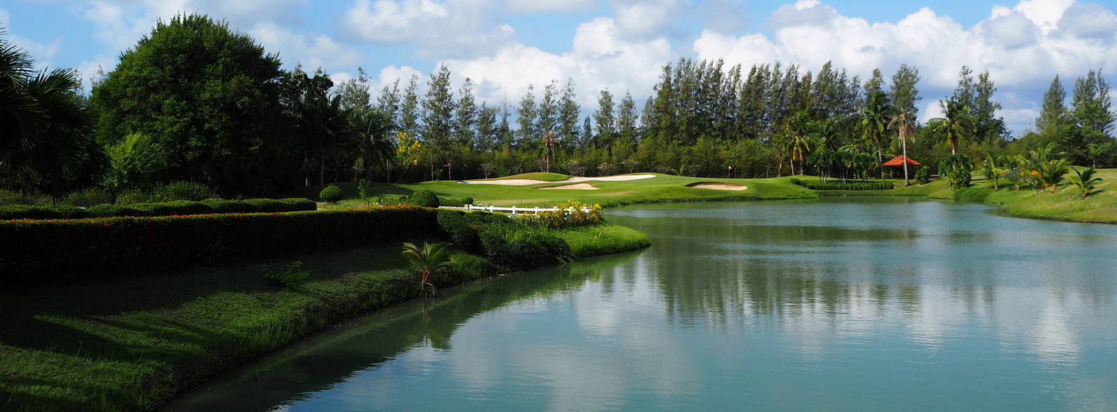 Green, Water Hazard, Eastern Star Country Club & Resort, Pattaya, Thailand